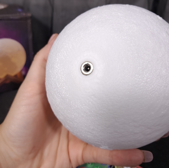 Home Kids Night Light 3D NASA Moon Colorful LED Dorm Bedroom Home Lanterns Light - Picture 7 of 15